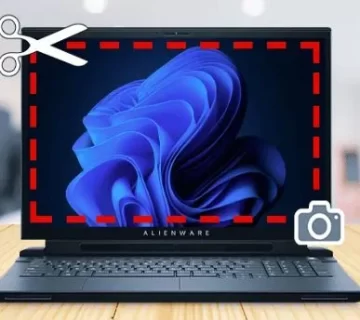 اسکرین شات لپ تاپ